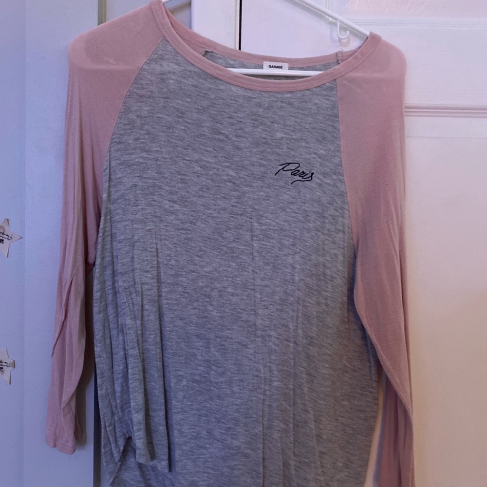 cute paris long sleeve tee!
